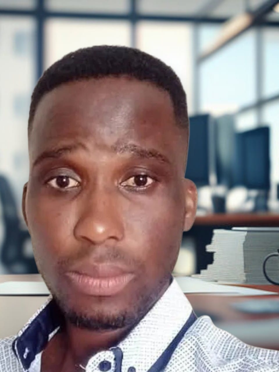 IT & Marketing specialist at Biz Evolution, Descent Bhekuzulu Mathanda analyzing data for marketing campaign.