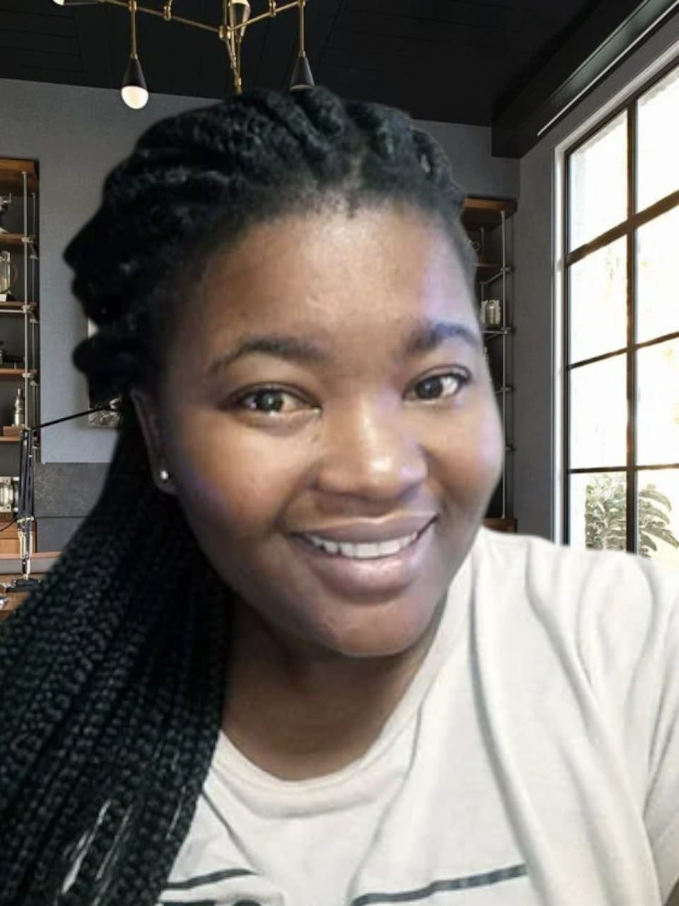 Munei Tshindane, Practice Manager at Biz Evolution, Professional Accountant (SAIPA), and Tax Practitioner (SAIT), in a professional business setting.