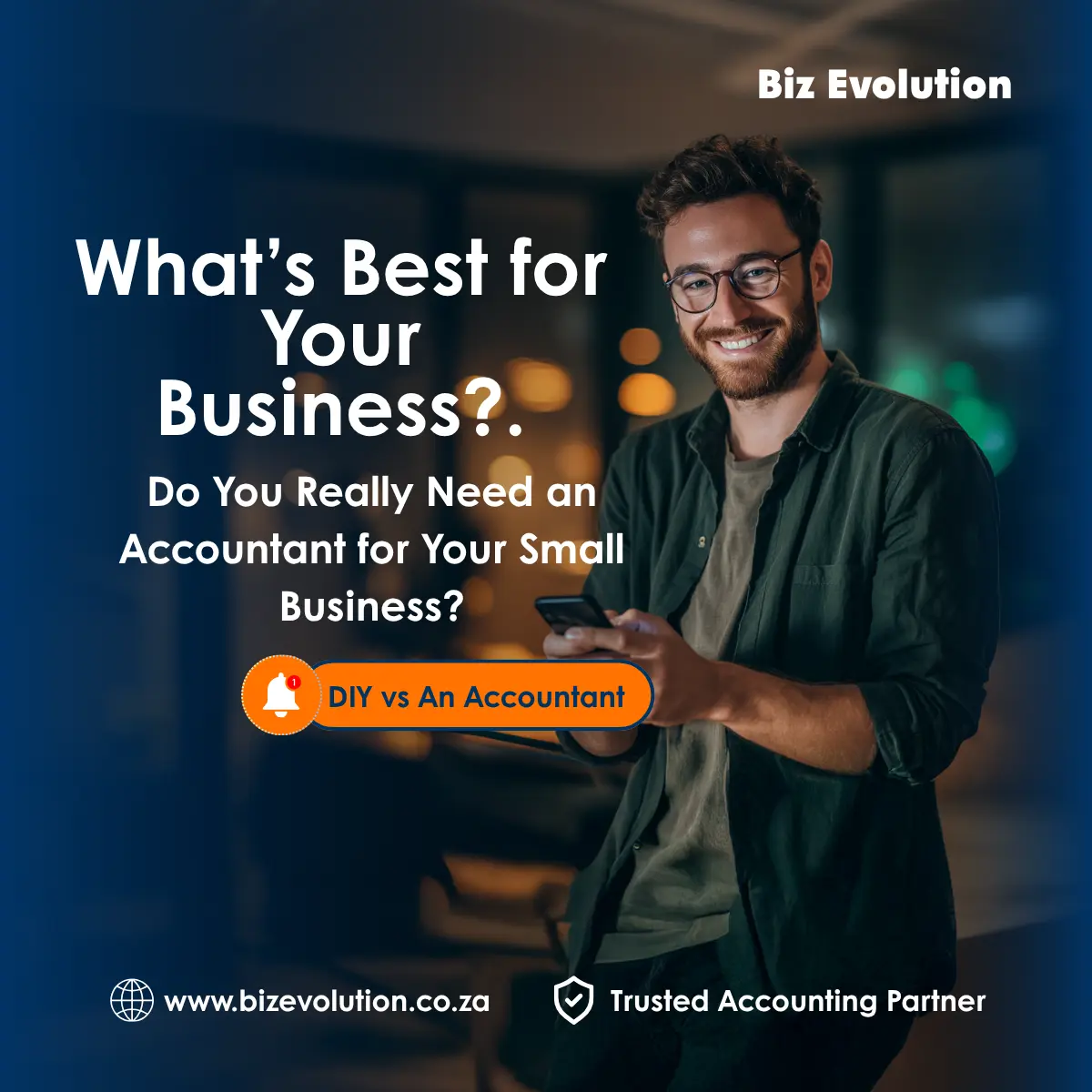 Small business owner consulting with a professional accountant in South Africa about taxes and business finances